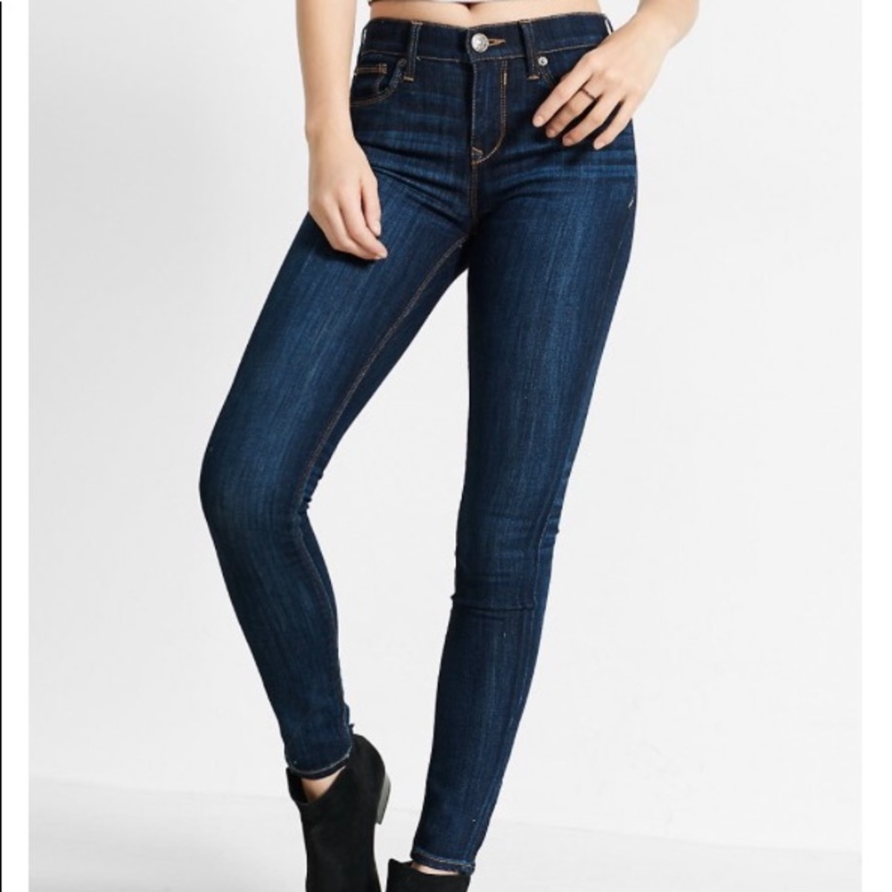Express Midrise Jean Legging